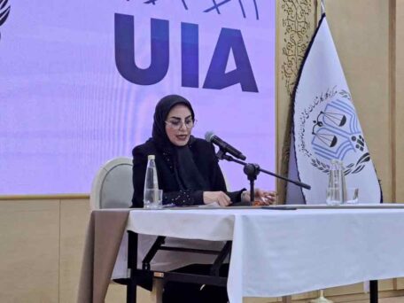 حضور اولین بانوی وکیل ایرانی UIA در خط مقدم دفاع از حقوق بشر و منافع کشور